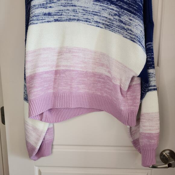 Wrangler Retro Abbey Crop Sweater Womens XL Balloon Sleeve Relaxed Festival - Picture 6 of 12